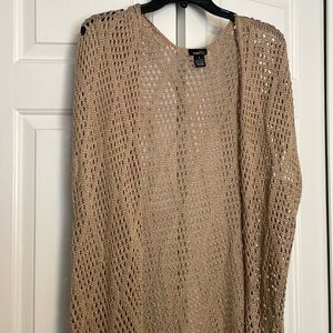 Rue 21 tan cardigan